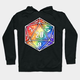 Rainbow Galactic D20 Hoodie